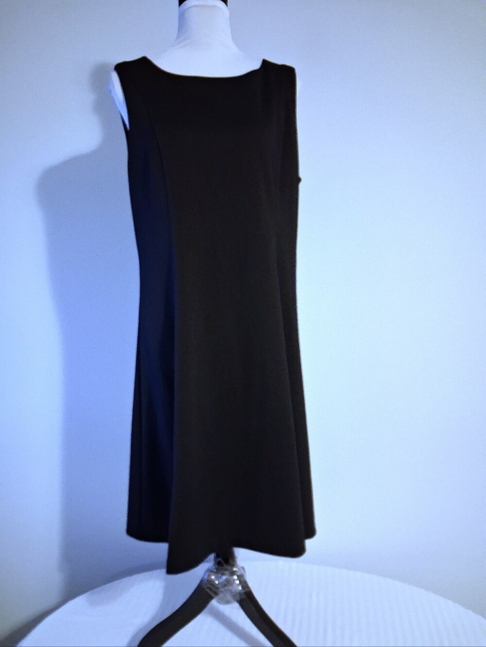 Talbots Black A-Line Dress Size 16 Petite